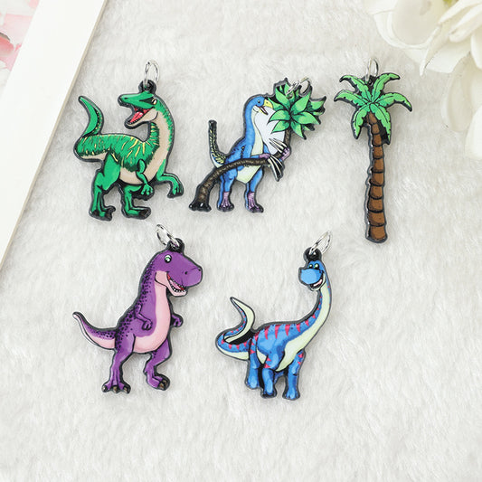 Dinosaur Acrylic Earrings