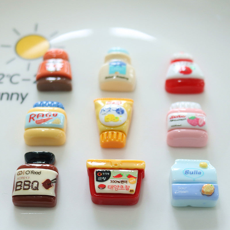 18pcs Snack Mni Resin Charms