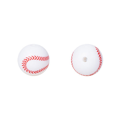 Baseball Football Bsketball Silicon Beads