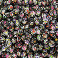 10pcs Skull Printed Silicone Beads