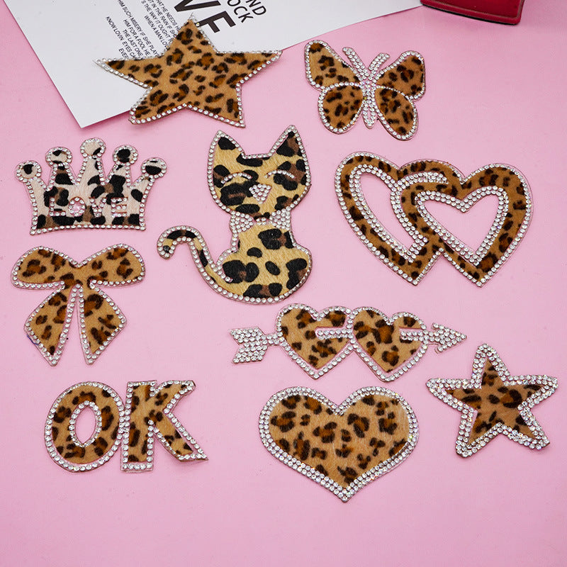 11pcs Leopard Print Sticker