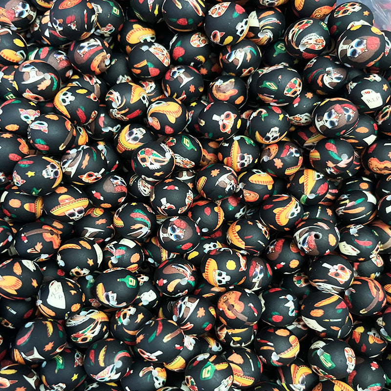 Halloween Silicone Beads