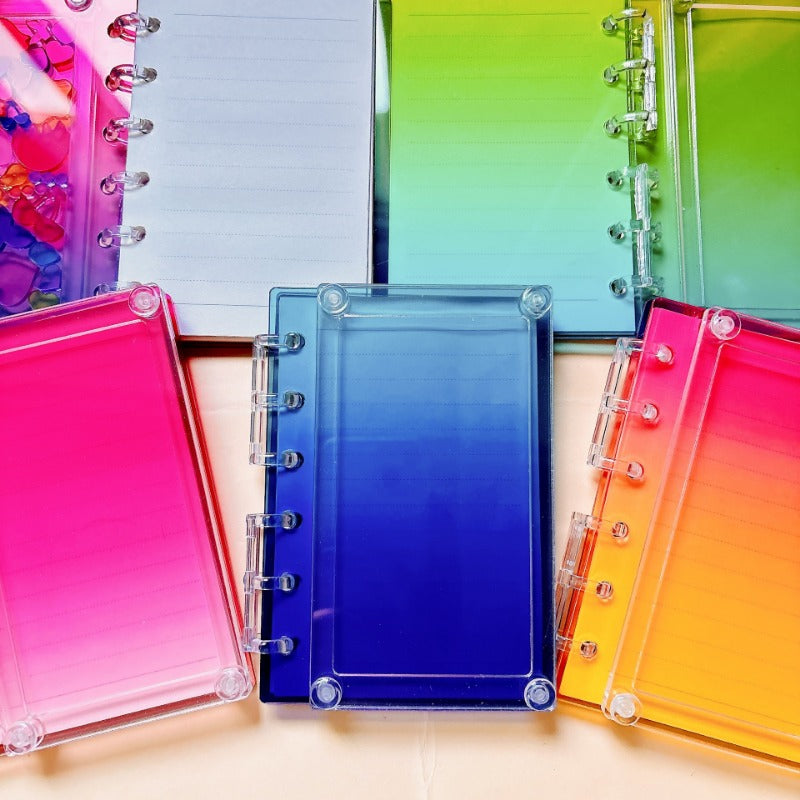 Colorful Acrylic Shaker Notebook