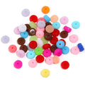 50pcs 6x12mm Wheel beads