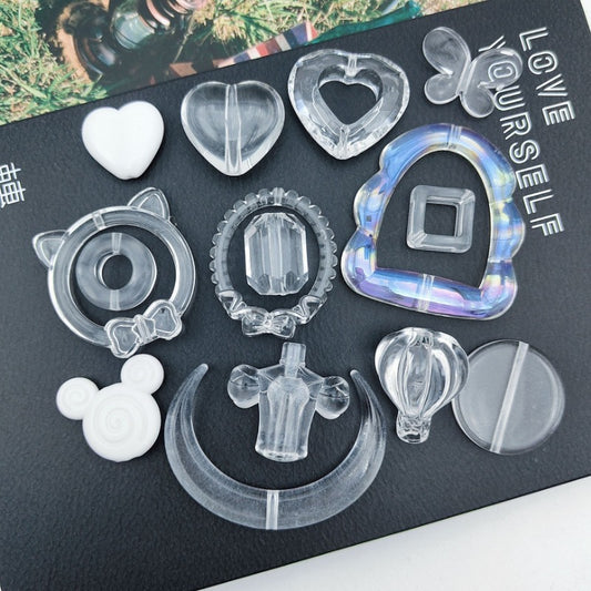 10pcs DIY Beadable Pen Acrylic Accessory