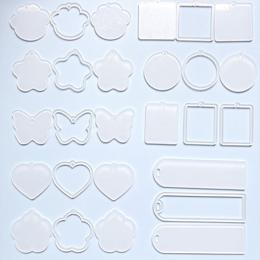 1pcs Transparent Acrylic DIY  Shaker