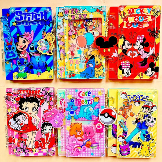 Acrylic Shaker Notebook