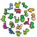 19 pcs Dinosaur Crock Charm