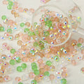 50pcs 6*8mm Crystal Glass Beads