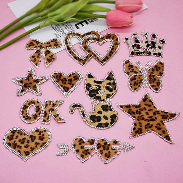 11pcs Leopard Print Sticker