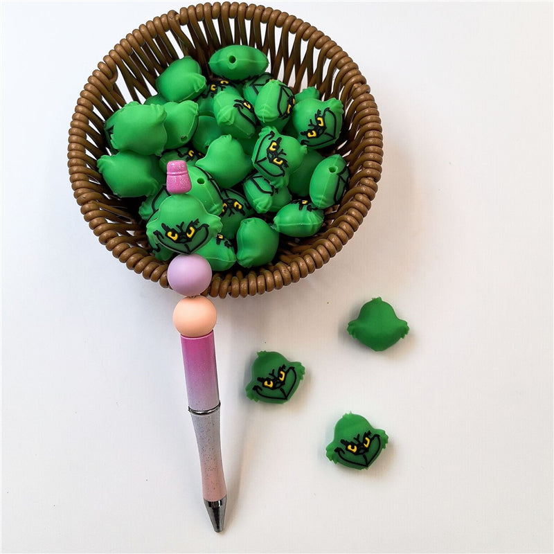 3D Silicone Beads