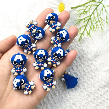 3D Silicone Beads