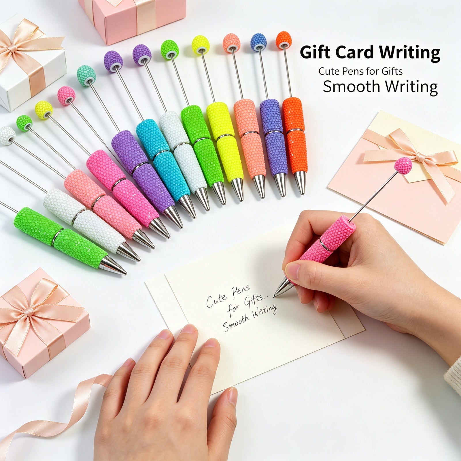 assorted vibrant fluorescent jelly luminous pens in multiple colors for DIY crafts and journaling