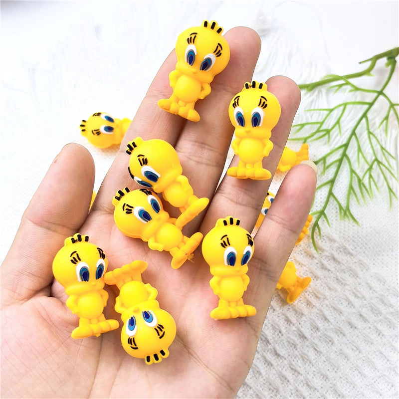 3D Silicone Beads