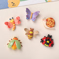 12pcs Cute Insect Mini Resin Charms