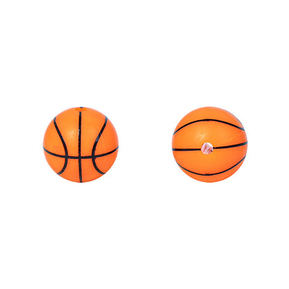 Baseball Football Bsketball Silicon Beads