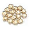 20Pcs Heart Pendant Beads – Plastic Love Heart Charms for DIY Jewelry Making, Bracelets, Necklaces & Keychains