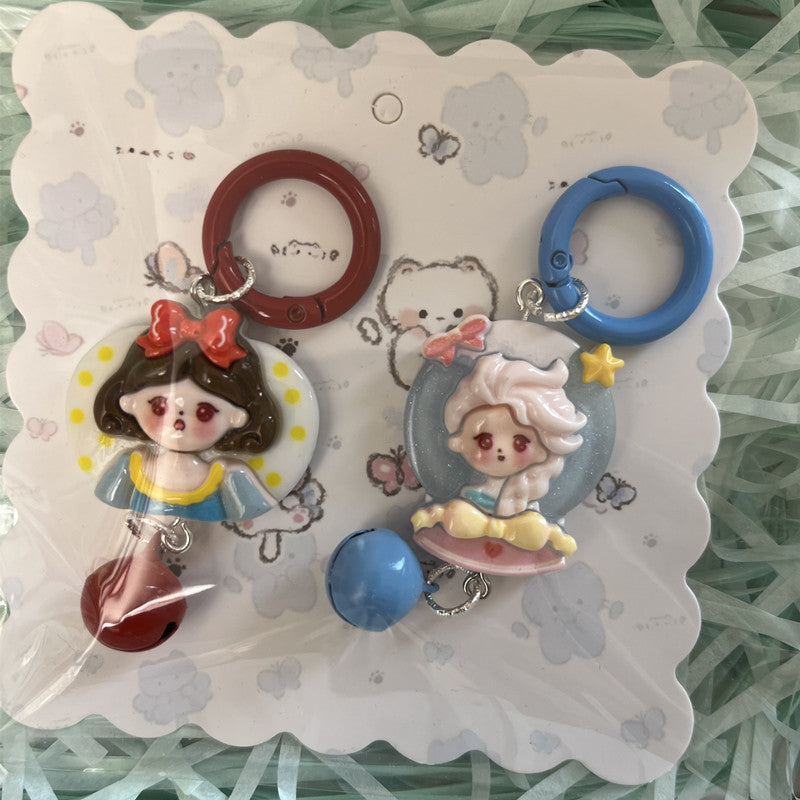 Princess Resin Keychain