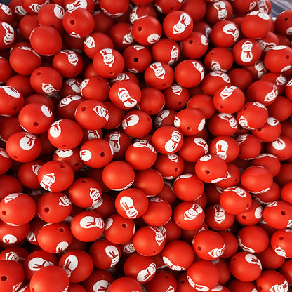 Christmas Silicone Beads