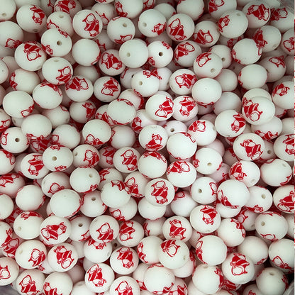 Christmas Silicone Beads