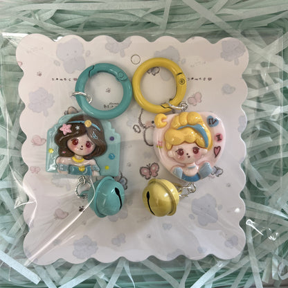 Princess Resin Keychain