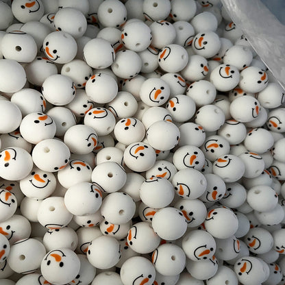 Christmas Silicone Beads