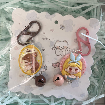 Princess Resin Keychain