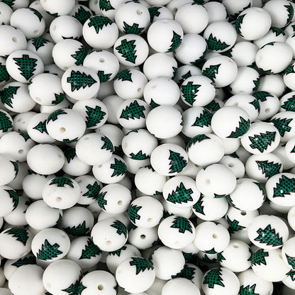 Christmas Silicone Beads