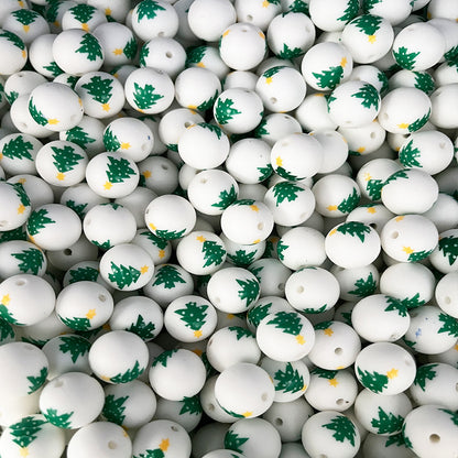 Christmas Silicone Beads