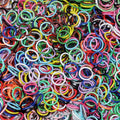 200Pcs Colored Iron Closed Jump Rings –10mm O-Ring Connectors for DIY Jewelry Making, Bracelets, Keychains & Craft Supplies