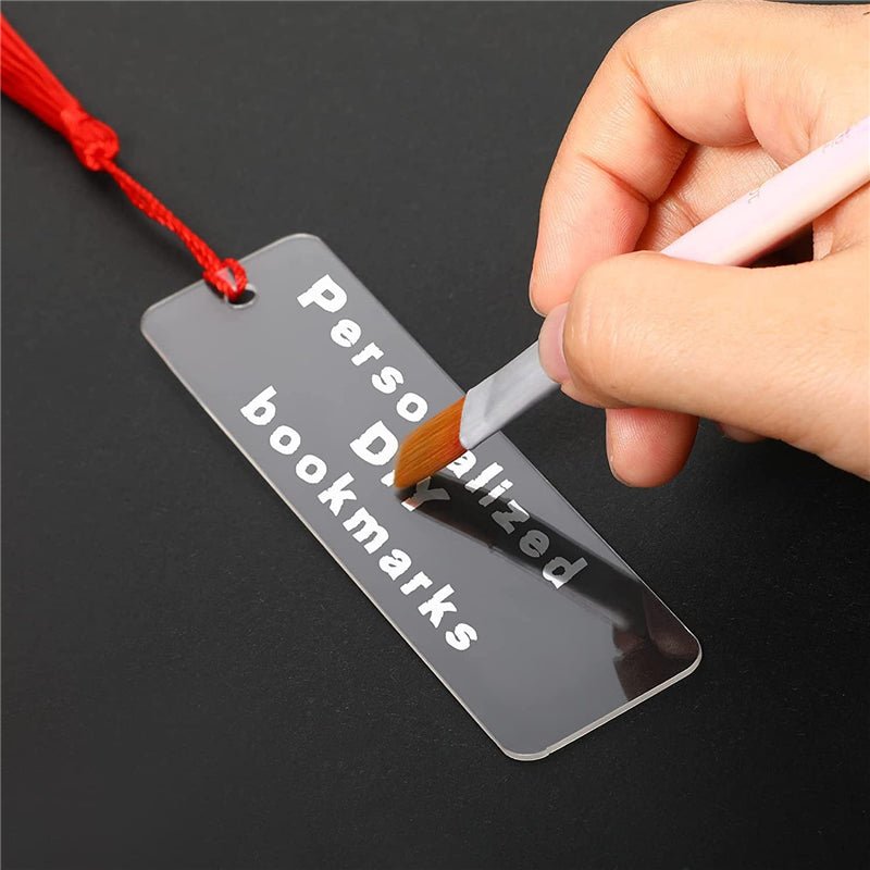 DIY Acrylic Book Marks